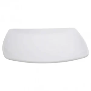 Assiette carrée en mélamine-10,5 po