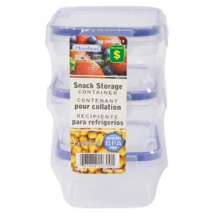 3 contenants pour collation