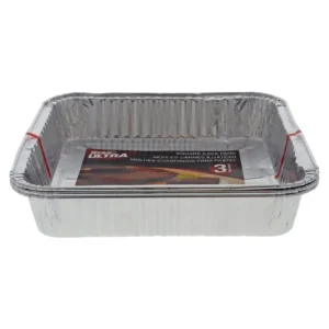 Paq. De 3 moules à gateau carrés-8*8