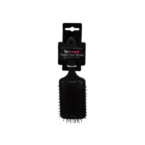 Brosse plate noire pour cheveux