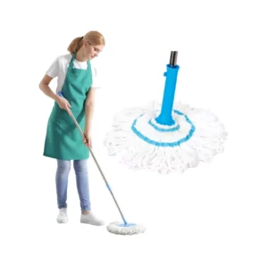 Balai-serpillère twist & dry avec manche – 132 cm