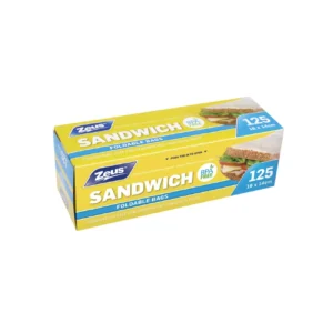Sacs à sandwich – 16 x 14 cm, paquet de 125