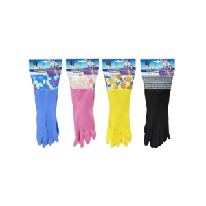 Gants en caoutchouc imprimés – 1 paire