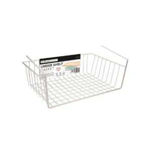 Panier métallique sous-étagère – 41 x 25 x 14 cm