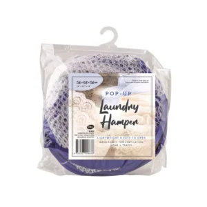 Panier à linge pliable – 36 x 36 x 58 cm