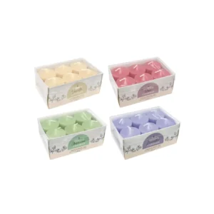Bougies votives parfumées – paquet de 6