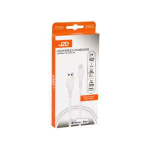 Câble Lightning flexible J2D – 1 mètre