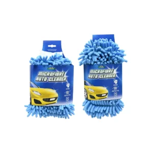 Gant auto en microfibre / éponge à franges