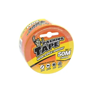 Ruban d'emballage transparent – 50 m x 50 mm
