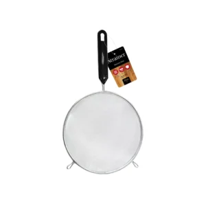 Passoire en acier inoxydable avec manche – 20 cm