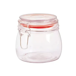 Bocal de rangement avec couvercle à clip – 500 ml
