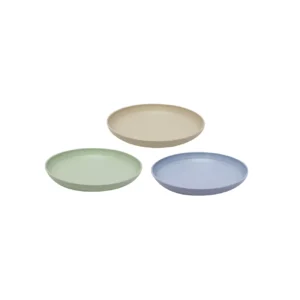 Assiette en fibre de blé mélamine – 19 cm