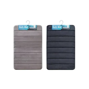 Tapis de bain en mousse à mémoire de forme – 80 x 50 cm