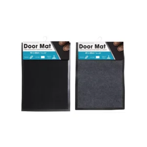Tapis de porte avec support en caoutchouc – 40 x 60 cm