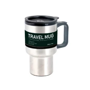 Tasse de voyage en acier inoxydable – 390 ml