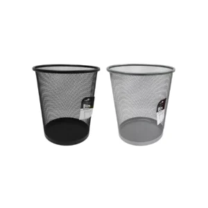 Poubelle grillagée de bureau – 26 x 23,5 x 18 cm – 2 modèles