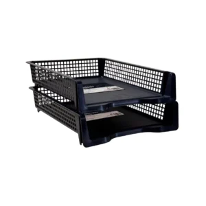 Plateau organiseur de documents empilable – 33 x 25 x 7 cm