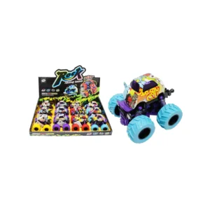 Véhicule cascade à rétrofriction